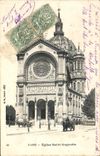 CPA Paris Eglise Saint Augustin 