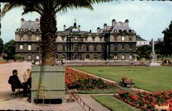 CPA Paris Luxembourge et les Jardins 
