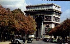 CPA Paris l'Arc de Triomphe 