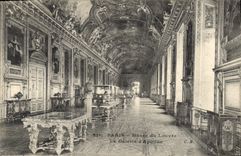CPA Paris Musee du Louvre La Galerie d'Apollon 