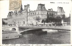 CPA Paris l'Hotel de Ville 