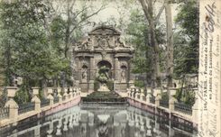 CPA Paris Fontaine de Mediela au Jardin du Luxembourg 