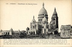 CPA Paris Basilique du Sacre Coeur 