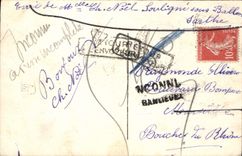 CARTE PHOTO Paris 14 juillet 1919 Fetes du 14 juillet 1919