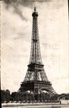CPA Paris et ses Merveilles La tour Eiffel vue de l'avenue de New York 