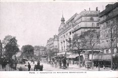 CPA Paris Perspective du Boulevard Bonne Nouvelle 