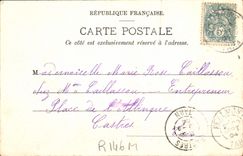 CPA Paris Jardin des Buttes Chamount Le Lac Le pont Suspendu 