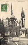 CPA Paris Abside de Notre Dame 