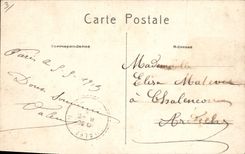 CPA Paris Abside de Notre Dame 