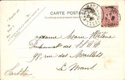 CPA Paris Le Sacre Coeur Les Domes 