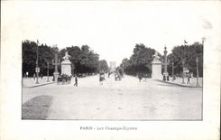CPA Paris Les Champs Elysees 