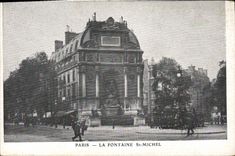 CPA Paris La Fontaine St Michel 