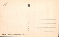 CPA Nice Promenade des Anglais 