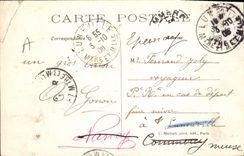 CPA Paris Illumination du Pont Alexandre III et de l'Esplanade des Inavalides un soir de fete de nui