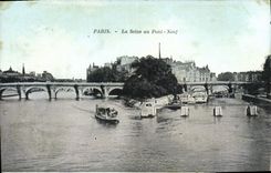 CPA Paris La Seine au Pont Neuf 