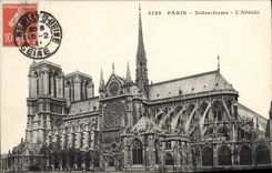 CPA Paris Notre Dame l'Abside 