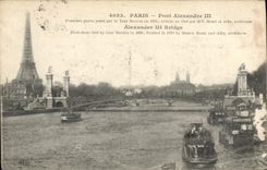 CPA Paris Pont Alexandre III 