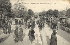 CPA Paris l'Avenue du Bois de Boulogne 