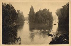 CPA Paris en Flanant Le Lac du Bois de Boulogne 