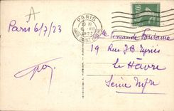 CPA Paris Le Lac du Bois de Boulogne 