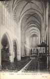CPA Paris Eglise Saint Germain l'Auxerrois la Nef 
