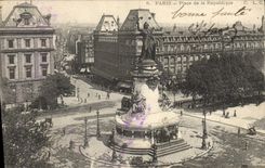 CPA Paris Place de la Republique 