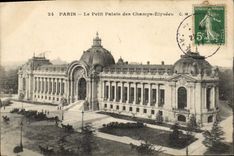 CPA Paris le Petit Palais des Champs Elysees 