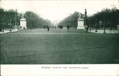 CPA Paris Avenue des Champs Elysees 