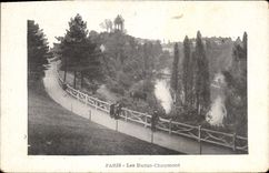 CPA Paris les Buttes Chaumont 
