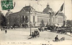 CPA Paris le petit Palais 