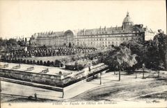 CPA Paris Facade de l'hotel des Invalides 