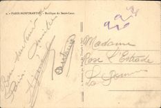 CPA Paris Montmartre Basilique du Sacre Coeur 