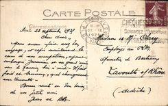 CPA Paris la Rue Soufflot et le Pantheon