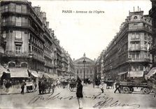 CPA Paris Avenue de l'Opera 