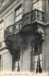 CPA Paris hotel Lauzun Balcon 