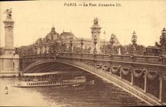 CPA Paris le Pont Alexandre III 