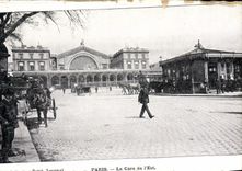 CPA Collection de Petit Journal Paris la Gare de l'Est 