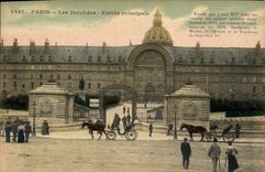 CPA Paris les Invalides entree principale 