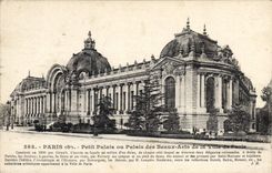CPA Paris 8e Petit Palais ou Palais des Beaux Arts de la Ville Paris 