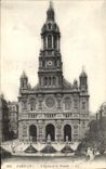 CPA Paris IXe l'Eglise de la Trinite 