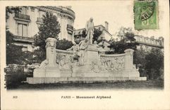 CPA Paris Monument Alphand 
