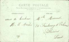 CPA L'Abbaye de Saint Denis statue de Marbre 