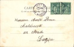 CPA Paris jardin du Trocadero 