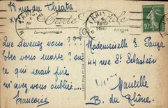 CPA Paris l'Arc de Triomphe 