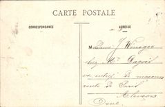 CPA Paris parc monceau Monument de Maupassant 