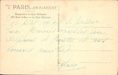 CPA Paris en flanant Bouquinistes du Quai Malaquais 