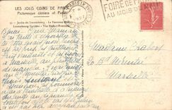 CPA Les Jolis Coins de Paris jardin du Luxembourg la Fontaine Medicis 