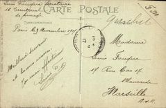 CPA Paris la Statue de la Republique 