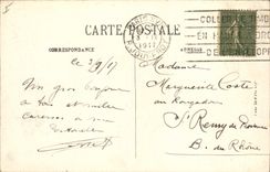 CPA Paris le Parc Monceau la Naumachie 