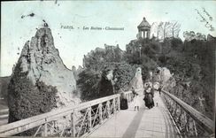 CPA Paris les Buttes Chaumont 